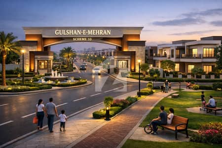 Golden Opportunity 240 Sq. Yds Plot for Sale | Sector 1-B Gulshan-e-Mehran