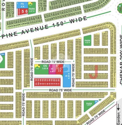 J Block 5 Marla on ground plot for sale good location reasonable price