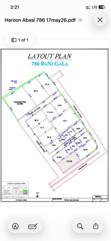 5 marla plot available Bani in Bani Gala 5 marla plot available Bani in Bani Gala