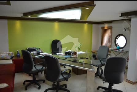 OFFICE AVAILABLE IN WELL KNOWN BUILDING IN SHAHRAH-E-FAISAL