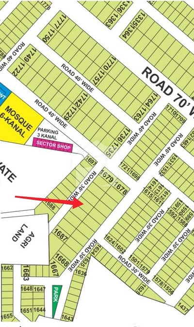 DHA phase 6 Lahore  10 Marla plot Available for Sale in very Reasonable price