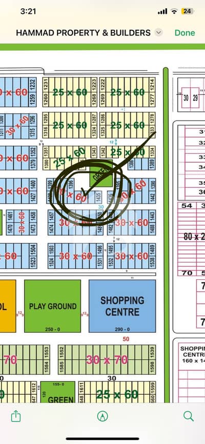7 Marla Plot For Sale Pindi Face