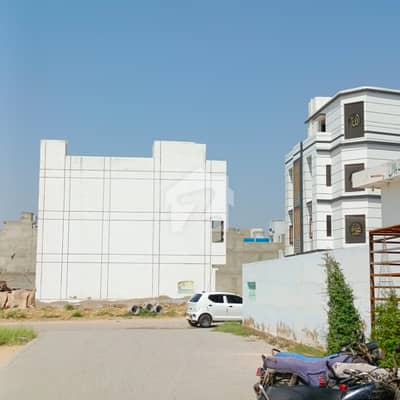 120 Sq Yard West Open Near To Corner Plot in Block 1 SAADI GARDEN