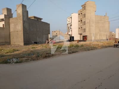 120 Square Yard (LEASED + MAP PAAS) West Open Next To Corner Plot In Block 1 SAADI GARDEN