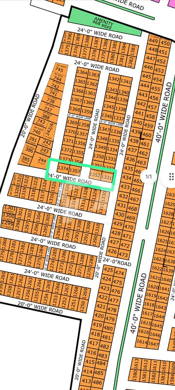 CORNER 80 SQ YARDS PLOT FOR SALE AT GOLD BLOCK NTR-01