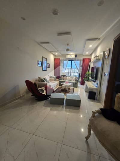 Fully Furnished 3-Bed Luxury Corner Apartment With Double Parking Galleria, Bahria Enclave Fully Furnished 3-Bed Luxury Corner Apartment With Double Parking Galleria, Bahria Enclave