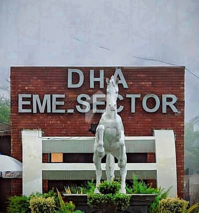 Corner 1 Kanal Ideal Location Plot For Sale In A Block EME DHA Phase 12.