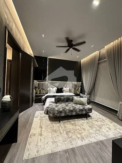 10 Marla brand new furnished lower portion available for rent talha block bahria town Lahore