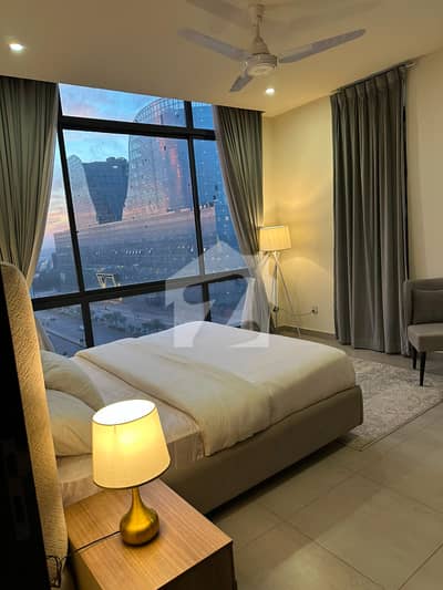 2 Bed Luxury Fully Furnished Corner Apartment | 1700 Sq Ft | Open View | Main Expressway Gulberg Greens