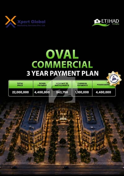 OVAL COMMERCIAL PLOT at DISCOUNTED PRICE AVAILABLE OVAL COMMERCIAL PLOT at DISCOUNTED PRICE AVAILABLE
