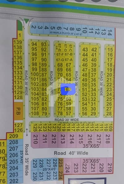 3 Marla Plot for Sale in Canal Valley 3 Marla Plot for Sale in Canal Valley