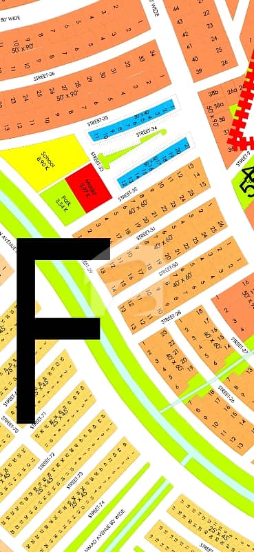 10marla Corner Plot near to park very prime location 0f sector F DHA 5