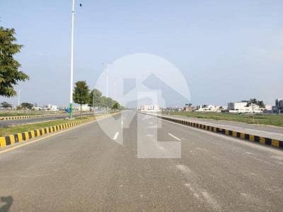 1 Kanal With Extra Land Corner Category Plot On River View Road Gulf Course Facing Sector C Dha 5 ISB.