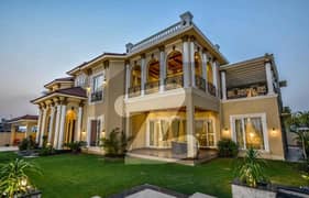 2 Kanal Top Quality Royal Class Spanish Design 1 Kanal Lawn + Kanal Luxury House For Sale In Phase 6