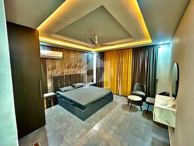 Luxury Fully Furnished Brand New One Bed Apartment For Rent In Bahria Town Phase 8 Near DHA 4
