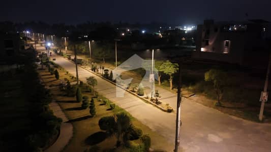 1 Kanal Corner Main Boulevard Residential Plot For Sale In Lawyer Housing Society Faisalabad