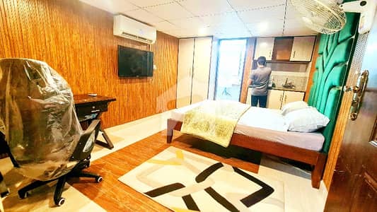 Furbished Studio With Basement Parking By SA House For Rent
