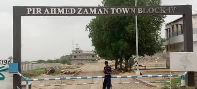 Pir Ahmed Zaman Town Block 4 Plot For Sale