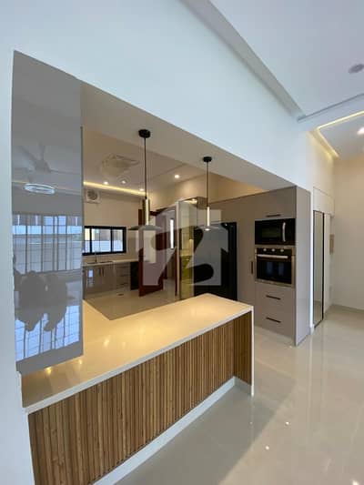 G-13 Brand New 500 Yds Architect Design Double Story House 6 Master Bedrooms Attached Stylish Bathrooms Two Drawing Dining Two TV Lounge Two American Style Kitchen With Dirty Kitchen , Store Two Sqtr Reasonable Price