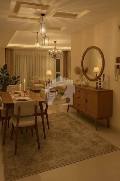 4200 Square Feet 5 Beds Corner Apartment For Rent In Immaculate Condition With Maid Room In A Secure Gated Society Called Navy Housing Scheme Located Next To Karsaz And Sharah-E-Faisal
