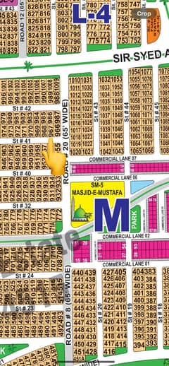 1 Kanal Prime Location Plot Sector M, DHA Multan | Ideal for Dream Home or Investment