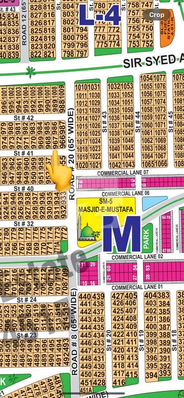 1 Kanal Prime Location Plot Sector M, DHA Multan | Ideal for Dream Home or Investment