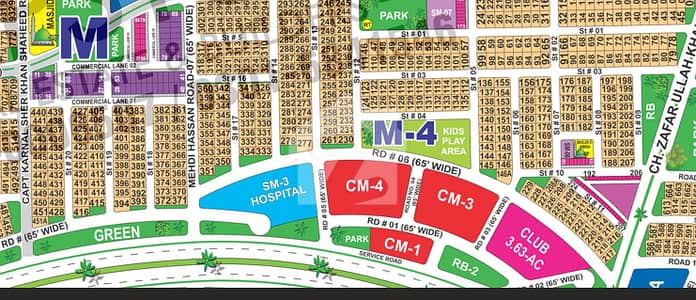 Spacious 1 Kanal Plot Build Your Luxurious Lifestyle Plot Sector M in DHA MULTAN PHASE- 1