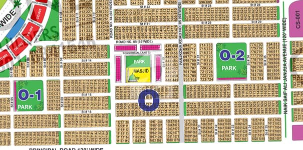 Spacious 1 Kanal Plot Build Your Luxurious Lifestyle Plot Sector O in DHA MULTAN PHASE- 1