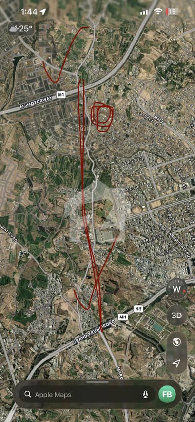 A BLOCK NEAR MAIN ROAD NEAR MOTERWAY IDEAL LOCATION PLOT FOR SALE