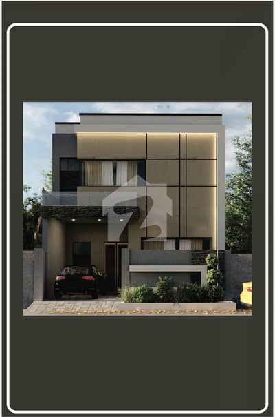5 Marla Modern Villa for Sale in Sector T | Easy 3-Year Installment Plan