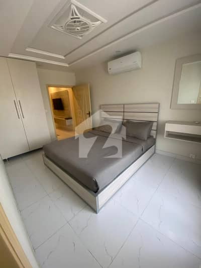 Fully Furnished 1-Bedroom Apartment Available For Rent In The Heart Of Bahria Town, Lahore