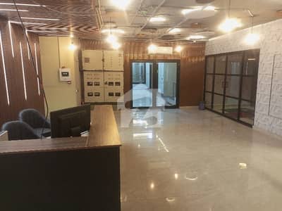 1500;Square Feet Furnished Brand New Corporation Office For Rent At Main Boulevard Gulberg 3 Lahore
