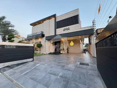One of Its Kind Modern Fully Furnished Automated 1 Kanal Luxury House in DHA Phase 7