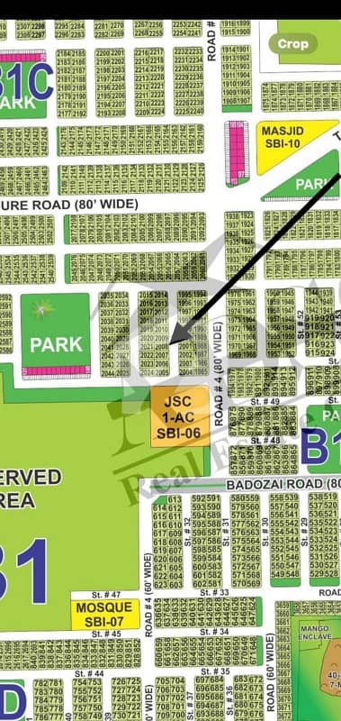 DHA Multan Sector B 10 Marla Residential Plot Near To Park, Masjid And Commercial.