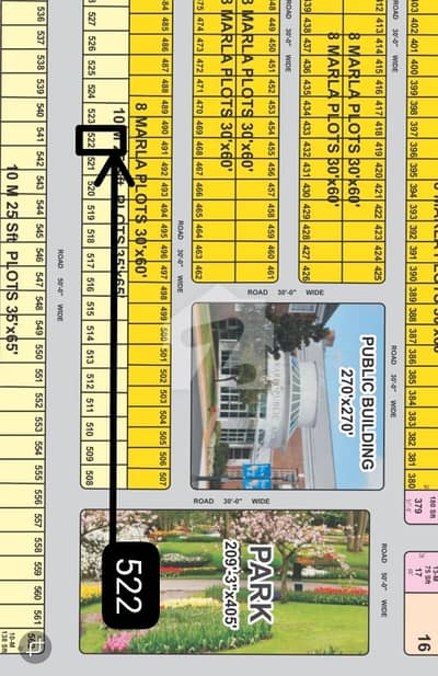 Q BLOCK 10 Marla Plot For Sale (522)