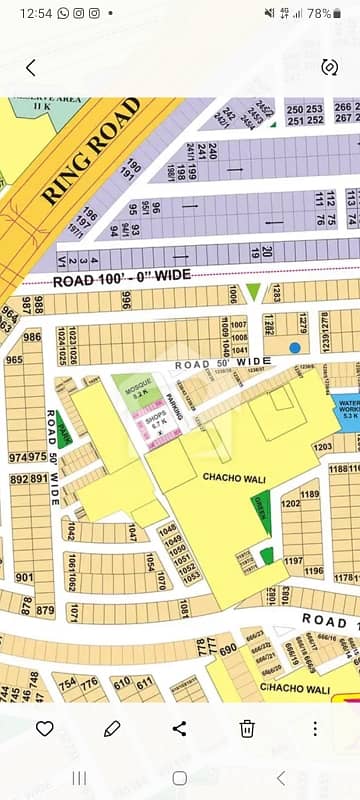 1 Kanal Corner Plot For Sale