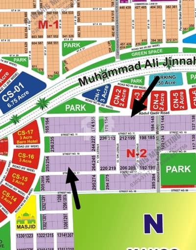 2 KANAL PLOT N 149 . . 270 N 259. . 220