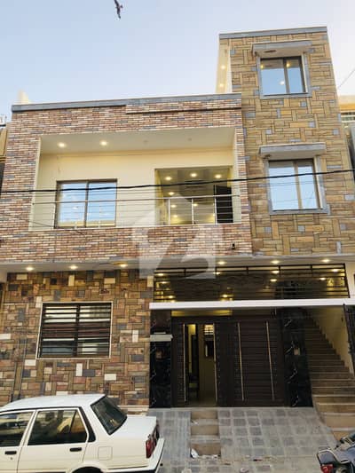 200 Sq Yard Brand New House Sale Sector Z Single Belt Back Side Park Near To Main Gate # 2