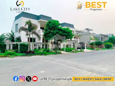 1 Kanal Cheapest Plot For Sale In Block M2 Lake City Lahore