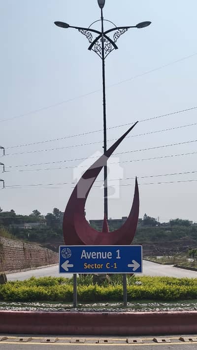 10 Marla Plot For Sale Sector F Bahria Enclave islamabad