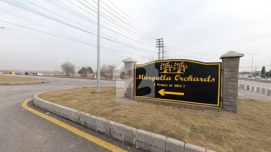 Highly-Desirable 1 Kanal Residential Plot Available In Margalla Orchard