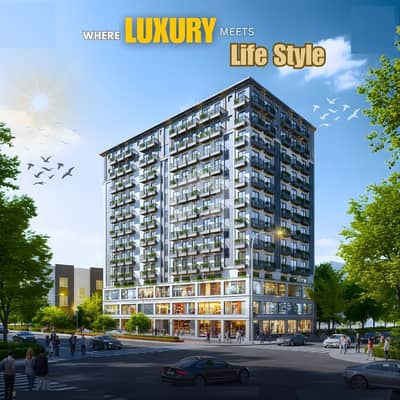 1-Bed Apartment in Downtown Tower Al-Kabir Town Phase-2 1-Bed Apartment in Downtown Tower Al-Kabir Town Phase-2