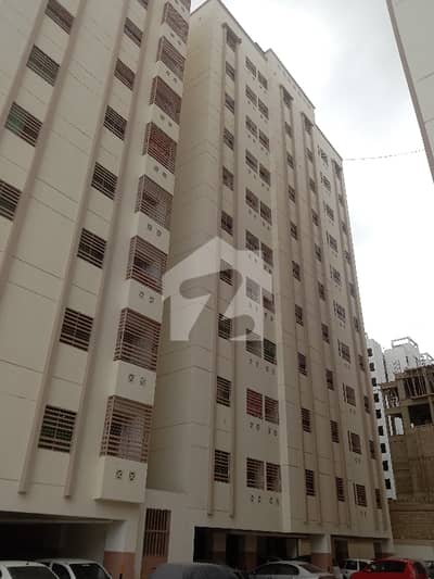 Brand New Lease Luxurious Flat 2 Bed DD BANK LOAN POSSIBLE, All Utilities, Parking, Security, Play Area, Project Is Facing 200ft Road Near Safoora Chorangi And DOW HOSPITAL