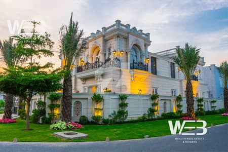 Designed With Furnished By Faisal Rasool 1 Kanal Corner Spanish House in Phase 6