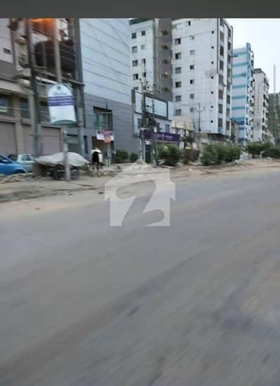 422 Yards Main 244 Feet Road Semi Commercial , Block 3 , Nazimabad