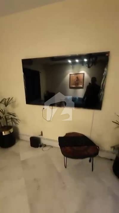 Fully Furnished 3 Bed With Bath TV Lounge Kitchen Car Parking Separate Entrance Sui Gas Society Phase 1 - Sui Gas Society Phase 1, Sui Gas Housing Society, Lahore, Punjab
