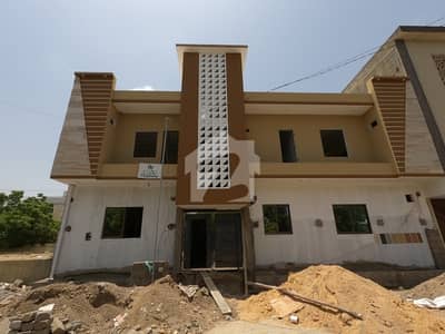 Ground Plus One Brand New Measuring 170 Sq Yards Single Belt 3 Bed DD Each ( Facing 1000 Sq Yards)