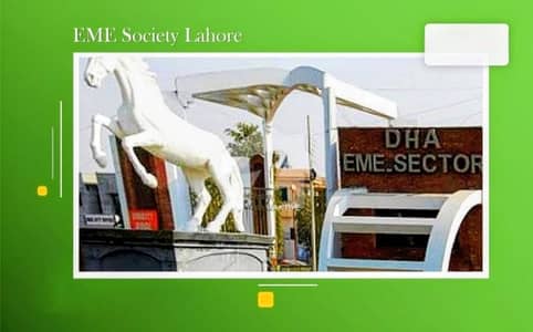 On Excellent Location In EME Society - Block A 20 Marla Residential Plot For Sale
