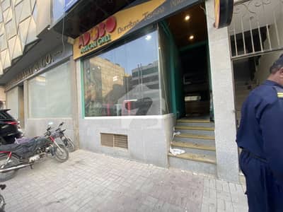 Ideally Located Shop Ground With Basement Available For Rent On Shehbaz Lane 4 Near Main Saba