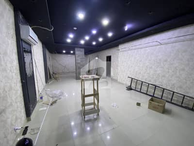 Prime Commercial Space available for rent in Bukhari Commercial with good Footfall